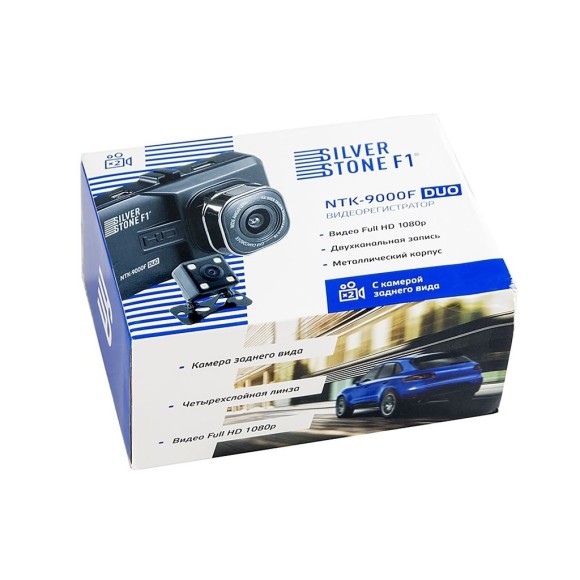 Автомобильный видеорегистратор SilverStone F1 NTK-9000F DUO