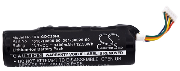 Аккумуляторная батарея для GPS-ошейников Garmin DC 20, 30, 40 (3400мАч, Cameron Sino) Аккумуляторная батарея для GPS-ошейников Garmin DC 20, 30, 40 (3400мАч, Cameron Sino)