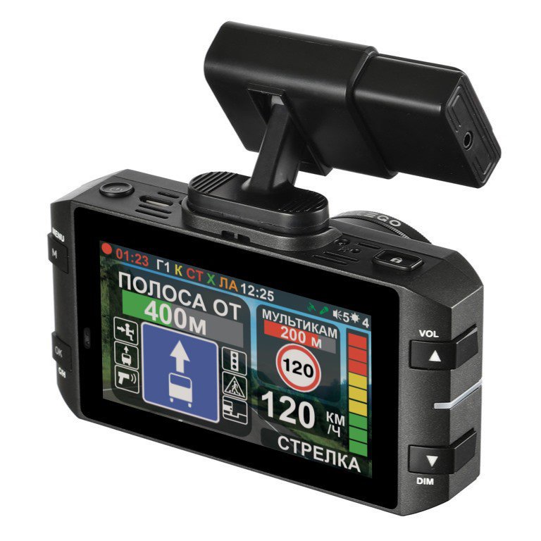 Купить радар-детектор с видеорегистратором intego vx-1200s full hd VX ...