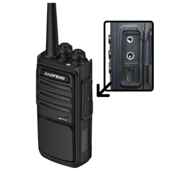 Радиостанция портативная Baofeng BF-888S Plus (UHF, 3W, без гарнитуры) Радиостанция портативная Baofeng BF-888S Plus (UHF, 3W, без гарнитуры)