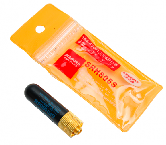 Антенна Diamond SRH-805S, двухдиапазонная: 144MHz/ 430MHz (sma-f)