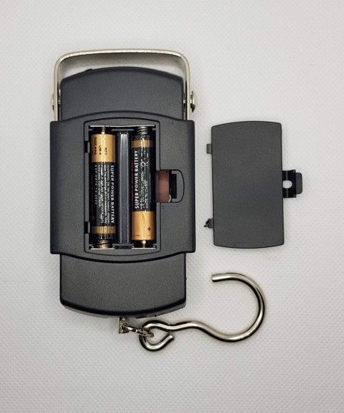 Компактные электронные весы WH-A08 (до 50кг, 2*АА в комплекте)