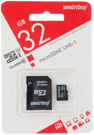 Карта памяти Smart Buy micro-SDHC 32 Gb Карта памяти Smart Buy micro-SDHC 32 Gb