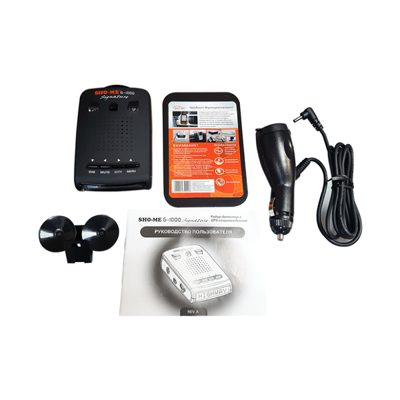 Радар-детектор Sho-Me G-1000 Signature Радар-детектор Sho-Me G-1000 Signature