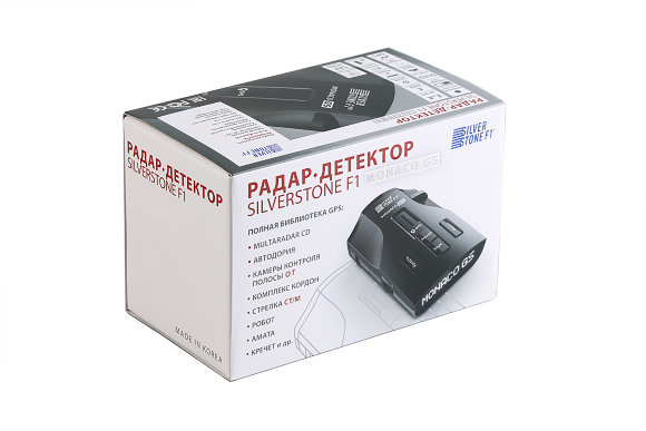 Радар-детектор Silverstone F1 Monaco GS Радар-детектор Silverstone F1 Monaco GS
