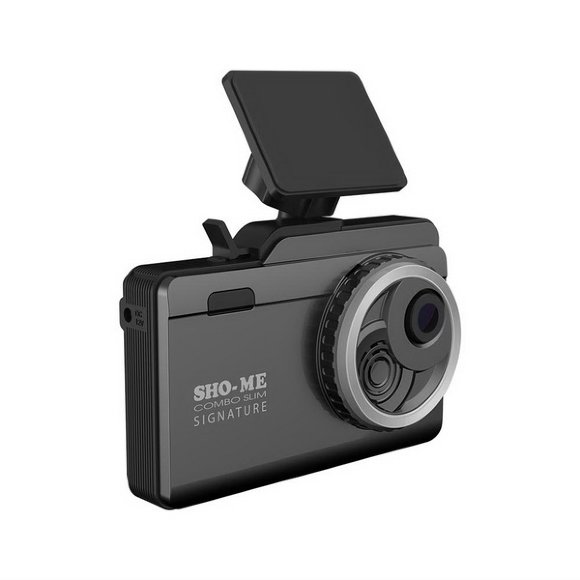 Радар-детектор с видеорегистратором Sho-Me Combo Slim SIGNATURE Радар-детектор с видеорегистратором Sho-Me Combo Slim SIGNATURE