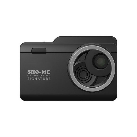 Радар-детектор с видеорегистратором Sho-Me Combo Slim SIGNATURE Радар-детектор с видеорегистратором Sho-Me Combo Slim SIGNATURE