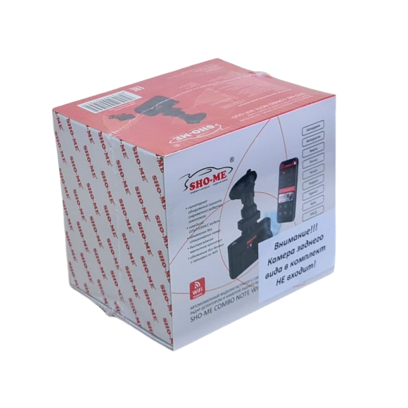 Радар-детектор с видеорегистратором Sho-Me Combo Note WiFi DUO (без задней камеры в комплекте) Радар-детектор с видеорегистратором Sho-Me Combo Note WiFi DUO (без задней камеры в комплекте)