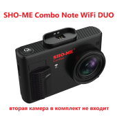 Радар-детектор с видеорегистратором Sho-Me Combo Note WiFi DUO (без задней камеры в комплекте)