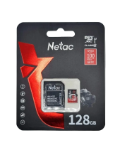 Карта памяти micro-SDXC 128 Гб, Netac P500 Extreme Pro