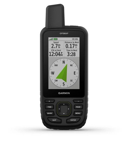 Портативный GPS навигатор Garmin GPSMAP 67 (с картой России TopoActive Russia)