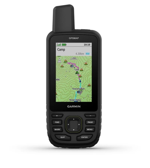 Портативный GPS навигатор Garmin GPSMAP 67 (с картой России TopoActive Russia)