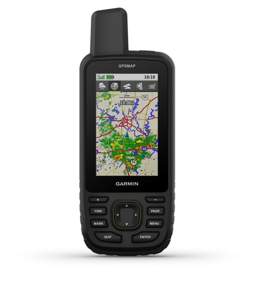 Портативный GPS навигатор Garmin GPSMAP 67 (с картой России TopoActive Russia)