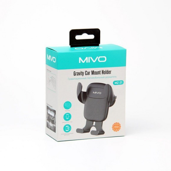 Автомобильный гравитационный держатель для телефона Mivo MZ31