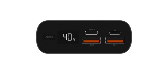 Портативное зарядное устройство NAVITEL PWR20 AL BLACK Портативное зарядное устройство NAVITEL PWR20 AL BLACK