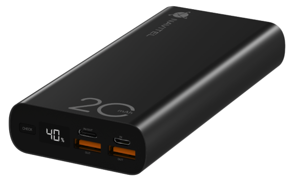 Портативное зарядное устройство NAVITEL PWR20 AL BLACK
