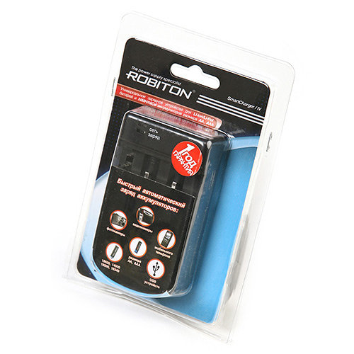 Универсальное зарядное устройство Robiton SmartCharger/IV Универсальное зарядное устройство Robiton SmartCharger/IV