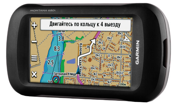 Портативный GPS навигатор Garmin Montana 680T Портативный GPS навигатор Garmin Montana 680T