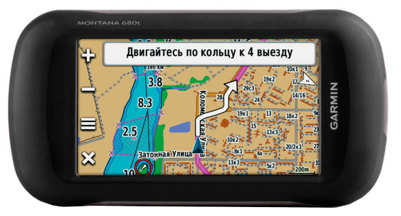 Портативный GPS навигатор Garmin Montana 680T Портативный GPS навигатор Garmin Montana 680T