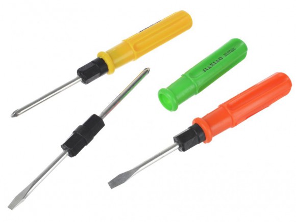 Отвертка двухсторонняя прямая/крест