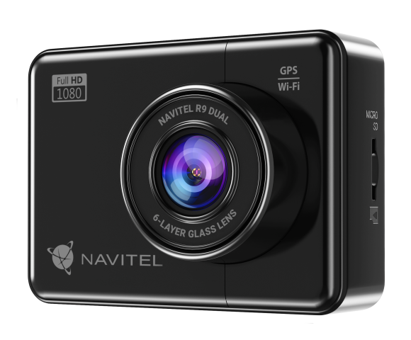 Автомобильный видеорегистратор NAVITEL R9 DUAL GPS/Wi-Fi