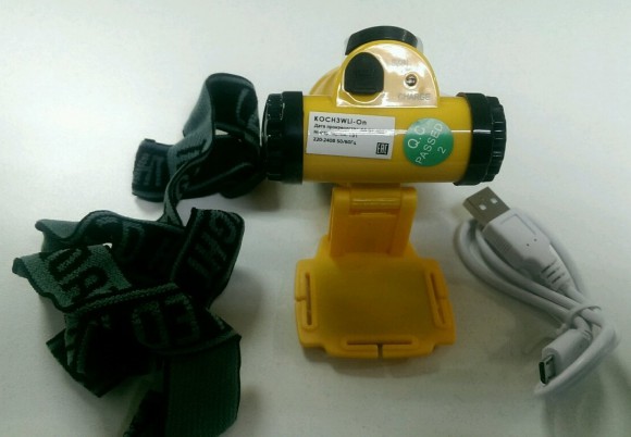 Фонарь налобный КОСМОС KOCH3WLi-On Фонарь налобный КОСМОС KOCH3WLi-On