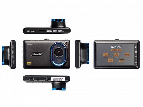 Автомобильный видеорегистратор LEXAND LR16 DUAL Автомобильный видеорегистратор LEXAND LR16 DUAL