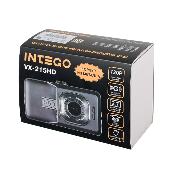 Автомобильный видеорегистратор Intego VX-215HD Автомобильный видеорегистратор Intego VX-215HD