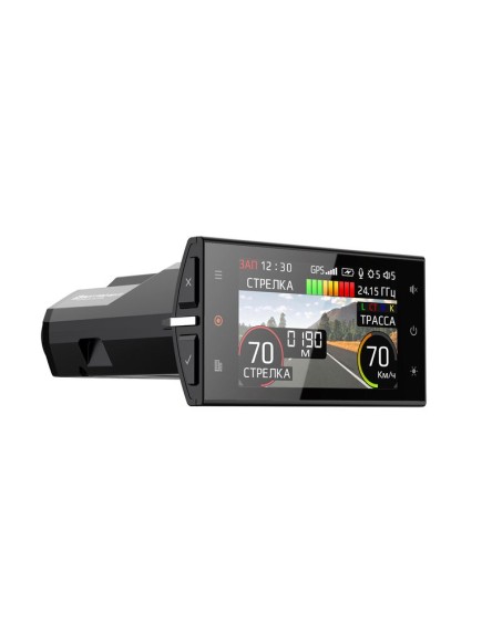 Радар-детектор с видеорегистратором SilverStone F1 HYBRID S-BOT PRO Wi-Fi Doppler Edition