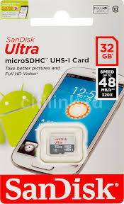 Карта памяти SanDisk micro-SDHC 32 Gb, без адаптера
