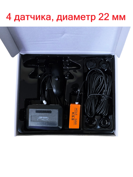 Парковочный радар Sho-Me Y-2618N04 (чёрный, 4 датчика 22 мм) Парковочный радар Sho-Me Y-2618N04 (чёрный, 4 датчика 22 мм)