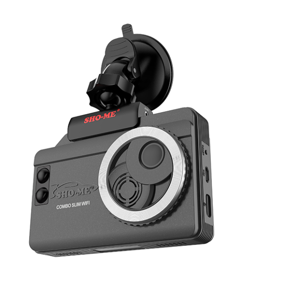 Видеорегистратор с радар-детектором c WiFi Sho-Me Combo Slim WiFi