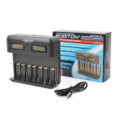 Универсальное зарядное устройство Robiton VolumeCharger LCD Универсальное зарядное устройство Robiton VolumeCharger LCD