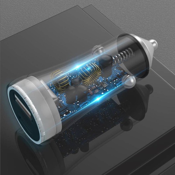 Автомобильное зарядное устройство SENDEM D10 (PD + 120W)