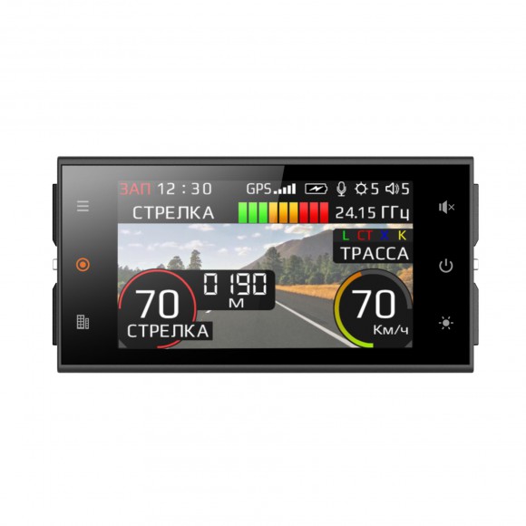 Радар-детектор с видеорегистратором SilverStone F1 HYBRID S-BOT PRO