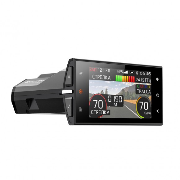 Радар-детектор с видеорегистратором SilverStone F1 HYBRID S-BOT PRO