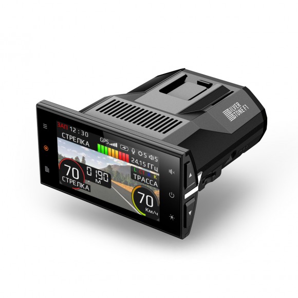 Радар-детектор с видеорегистратором SilverStone F1 HYBRID S-BOT PRO