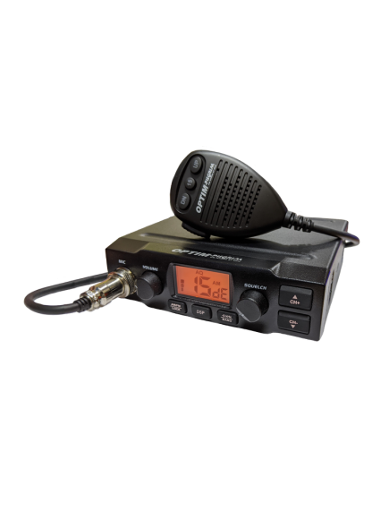 Радиостанция автомобильная СВ OPTIM PILGRIM (2025 г., с платой DSP) Радиостанция автомобильная СВ OPTIM PILGRIM (2025 г., с платой DSP)