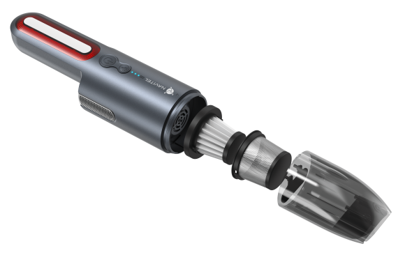 Автомобильный беспроводной пылесос с аварийным фонарём NAVITEL CL100