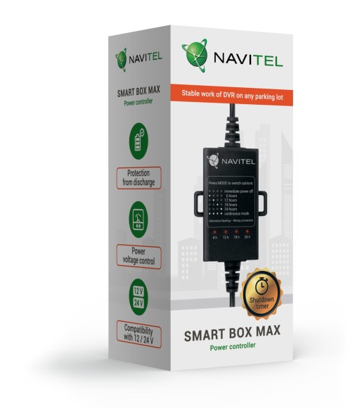 Контроллер питания NAVITEL SMART BOX MAX NEW (разъем Type-C) Контроллер питания NAVITEL SMART BOX MAX NEW (разъем Type-C)