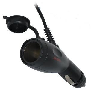 Автомобильный адаптер питания для радар-детектора (гнездо прикуривателя, угловой) Автомобильный адаптер питания для радар-детектора (гнездо прикуривателя, угловой)