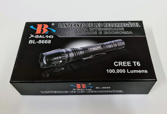 Фонарь BL-8668-T6 (LED, 2*18650, з/у 12/220В) Фонарь BL-8668-T6 (LED, 2*18650, з/у 12/220В)