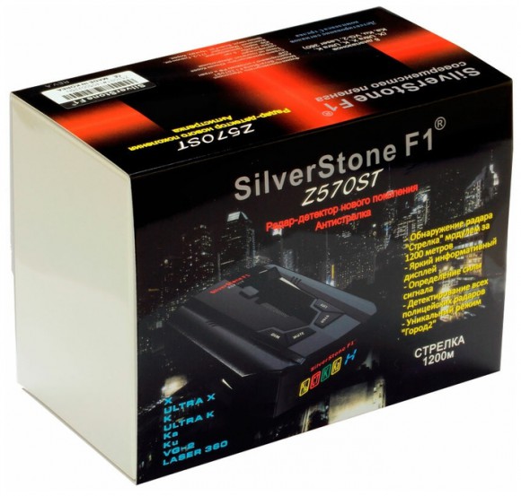 Радар-детектор Silverstone F1 Z570ST Радар-детектор Silverstone F1 Z570ST