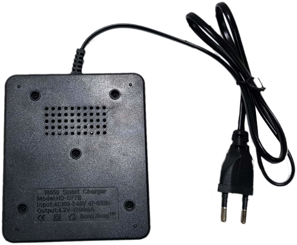 Сетевое зарядное устройство для 4 Li-Ion аккумуляторов 18650