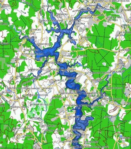 Карта "Дороги России. РФ. ТОПО", Navicom, версия 6.хх на microSD/SD карте