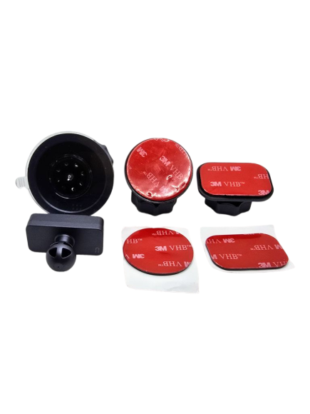 Крепление для видеорегистраторов SilverStone F1 HYBRID UNO SPORT/CityScanner с GPS (синее, присоска + два 3М)