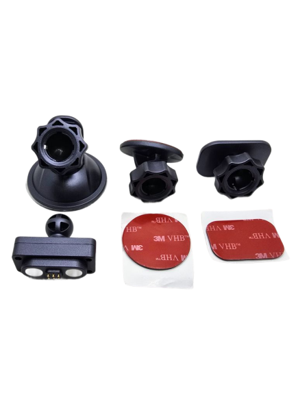 Крепление для видеорегистраторов SilverStone F1 HYBRID UNO SPORT/CityScanner с GPS (синее, присоска + два 3М)