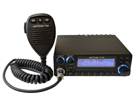 Радиостанция автомобильная СВ OPTIM 778 (версия 2025 г.)