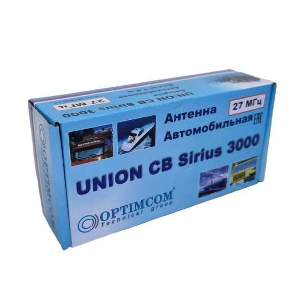 Антенна автомобильная OPTIM UNION CB Sirius 3000, врезная Антенна автомобильная OPTIM UNION CB Sirius 3000, врезная