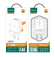 Сетевое зарядное устройство SENDEM OG32 (2 * USB, 3.4 A)